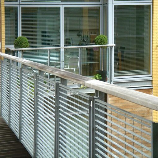 Micro 34 balcony balustrade steel grating benyan wharf 1