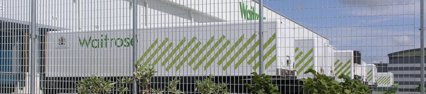 Roma 3 grating fence Waitrose distribution 2