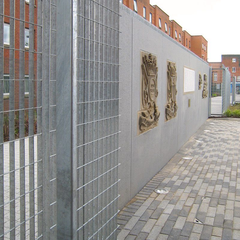 Como 66 Manchester Metropolitan University grating fence 18