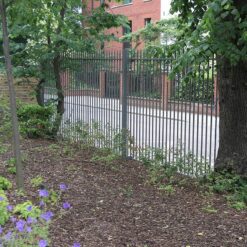 Siena railings traditional steel fence Holland Park School17
