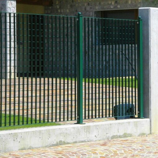 LF Garda pressure locked steel grating fence 3