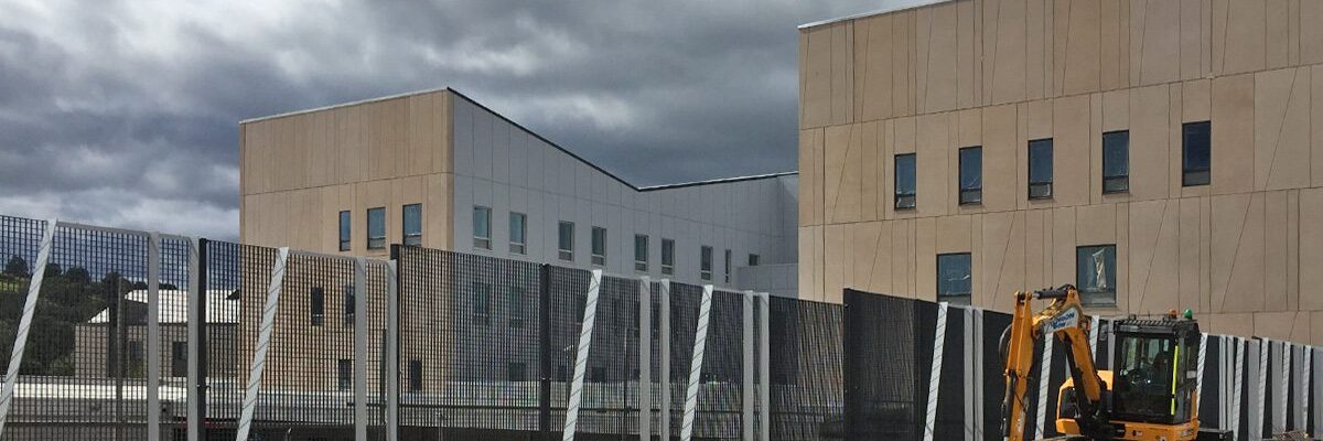 Palermo grating fence Dumfries Hospital 1 Palermo grating fence Dumfries Hospital 1