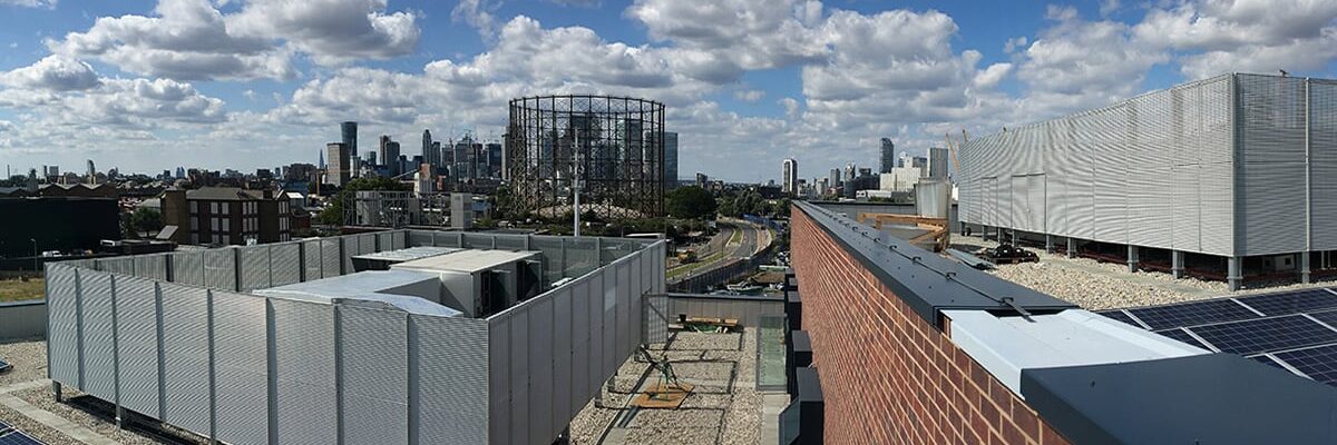 DeltaWing 90 roof top screening plant housing St Mary Magdalene School 1 news DeltaWing 90 roof top screening plant housing St Mary Magdalene School 1 news