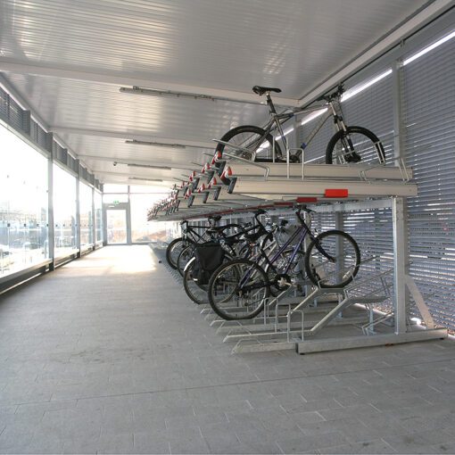 Dundee station bike store 7