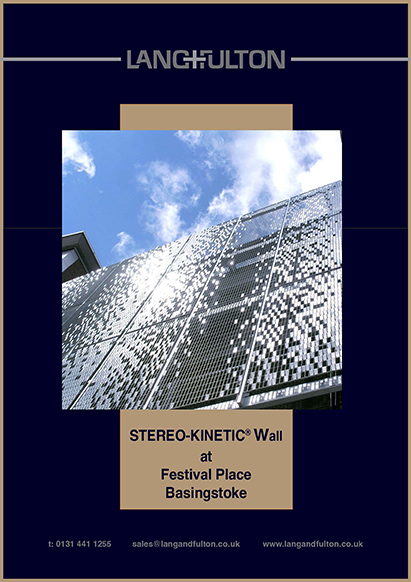 STEREO-KINETIC® Wall at Festival Place Basingstoke