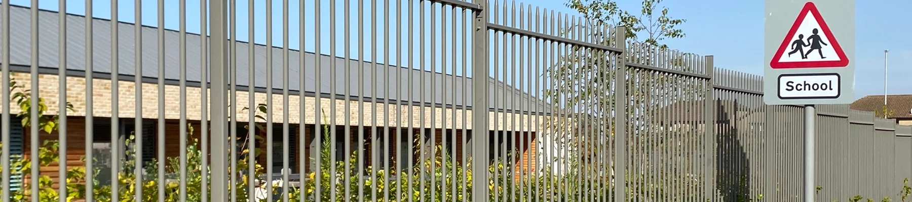 railing fence at Frogston primary 2