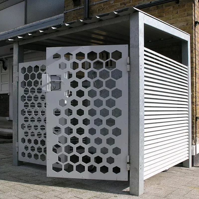 Italia Bin Stores 22 Italia 80 St Mathews Estate Brixton bin stores 08