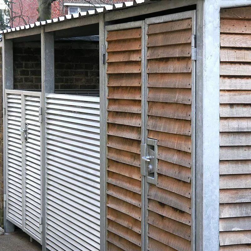 Italia Bin Stores 21 Italia 80 St Mathews Estate Brixton bin stores 11