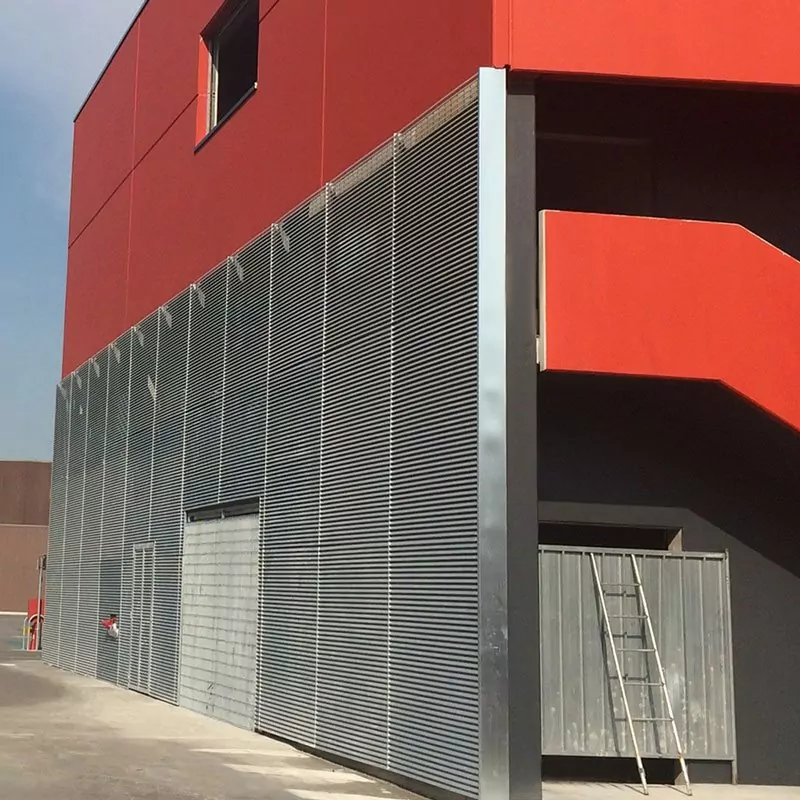 LF Italia 80 wall cladding louvre V3