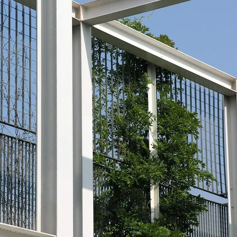 Piazza-132 13 LangFulton Green Wall plant trellis Heathrow Academy 10