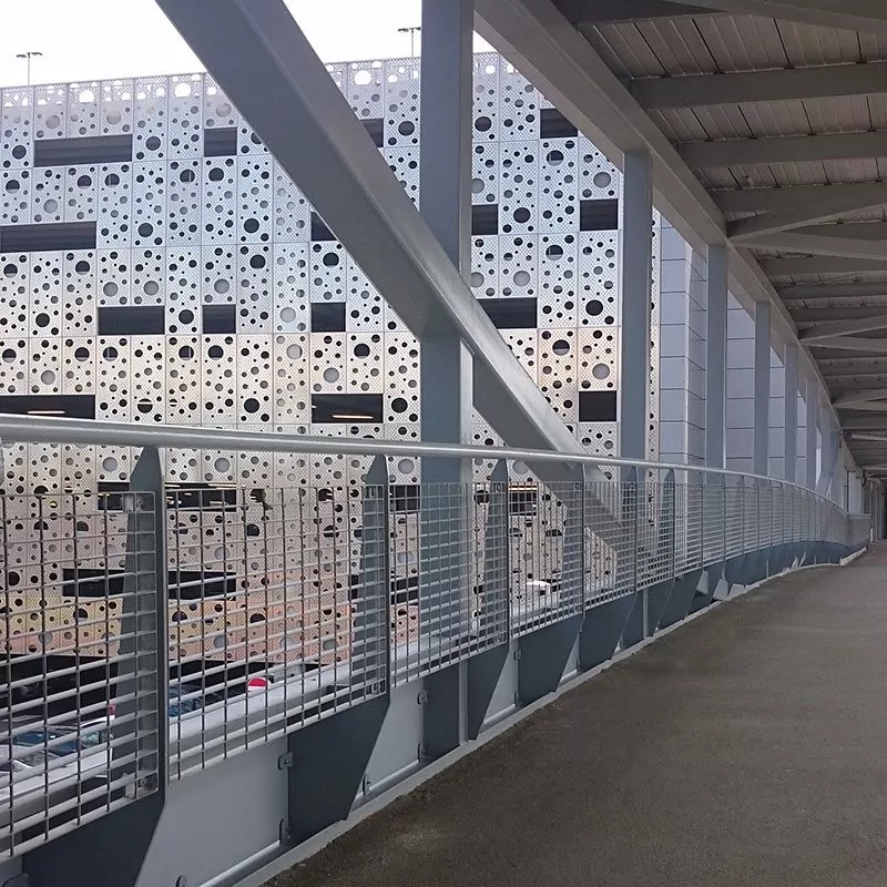 Micro 34 balustrade The Hydro Glasgow