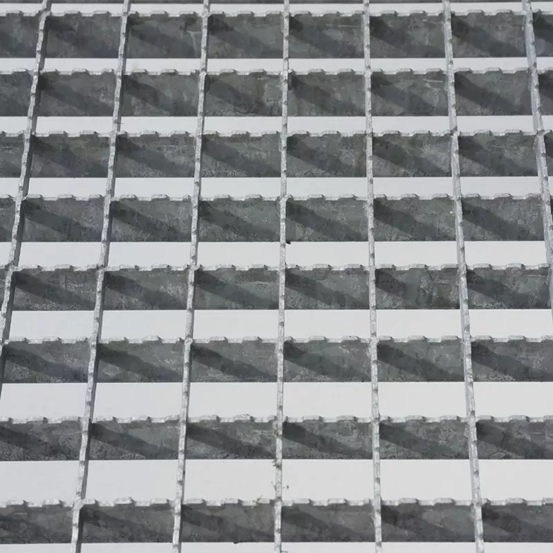 Serrated Flooring - Pressure Locked 12 PLS 33x33 snti slip serrated grating