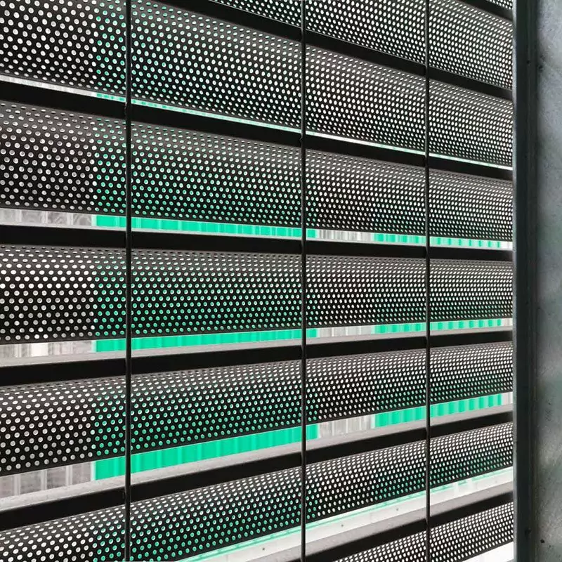 Corona & CoronaBrise 10 Corona steel louvre wall cladding 15
