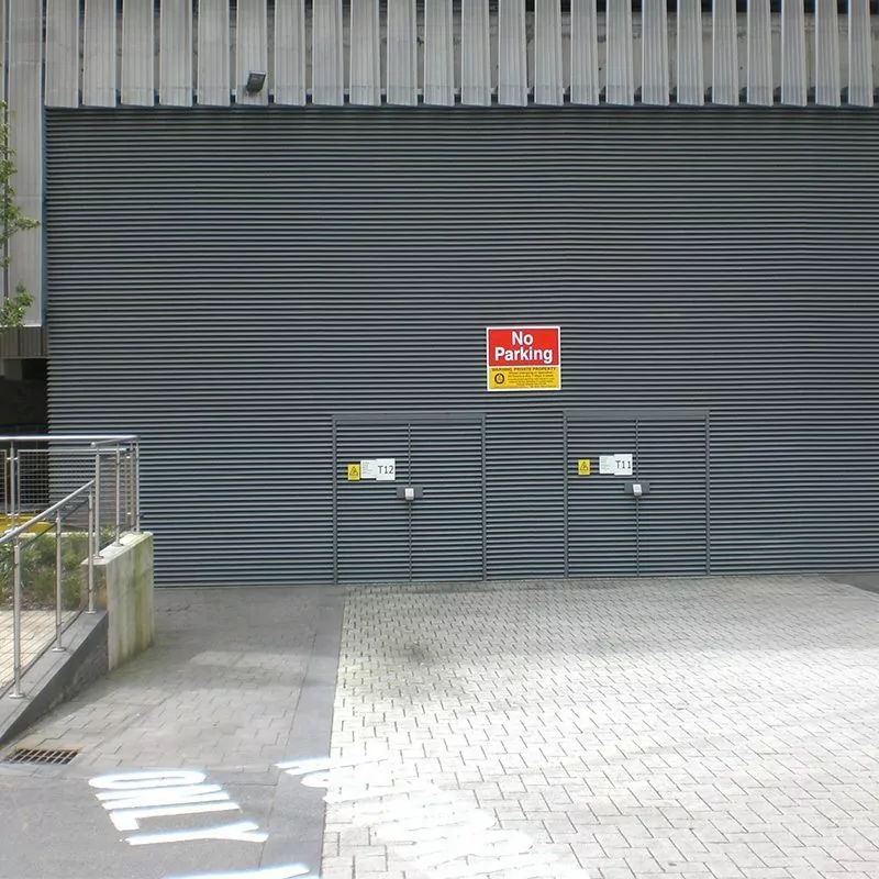 Italia-100 Louvre Screening 18 Louvred wall cladding
