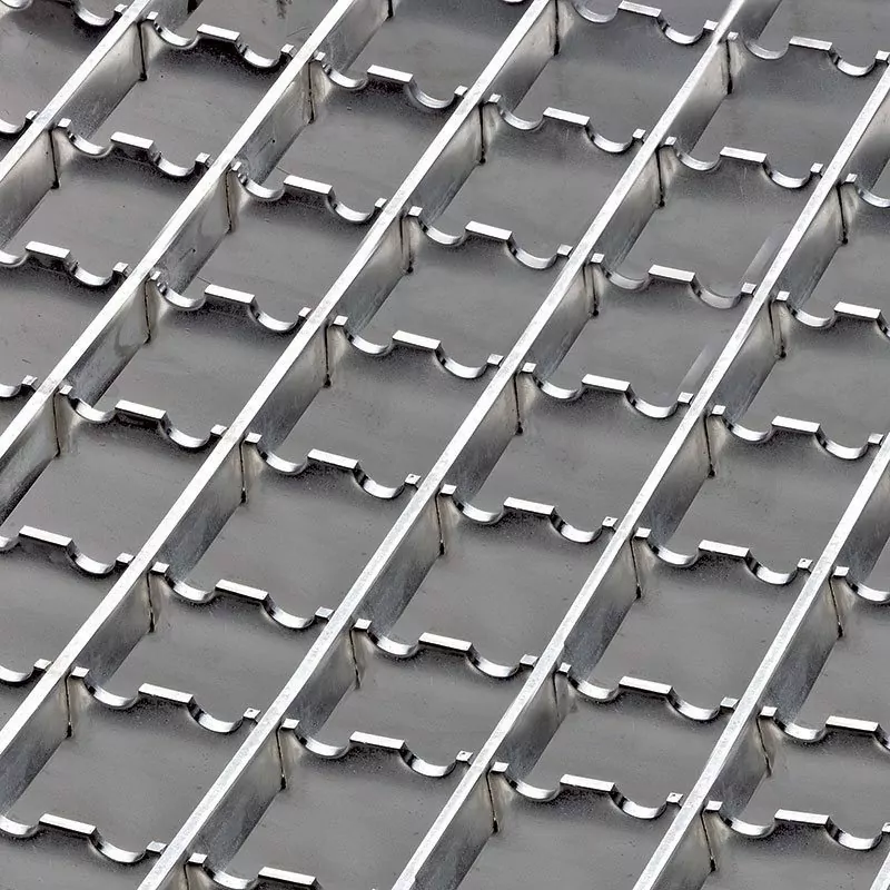 Serrated Flooring - Stainless Steel 7 anti slip serrated grating-01