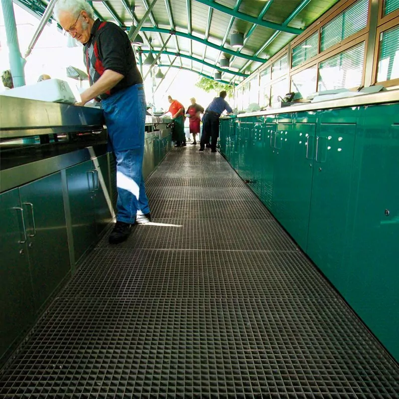 Serrated Flooring - Stainless Steel 9 stainless steel floor grating