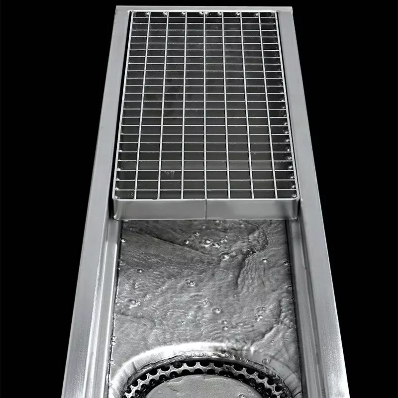 stainless steel box drain channel