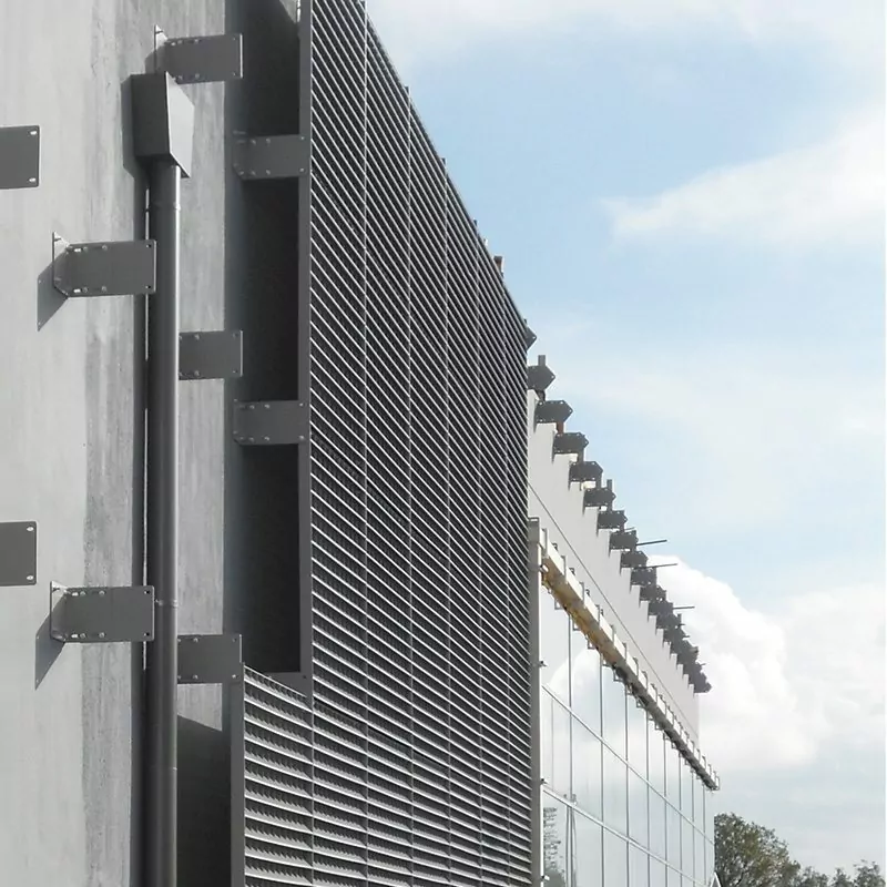 DeltaMax 5 DletaMax steel louvre for wall cladding 4