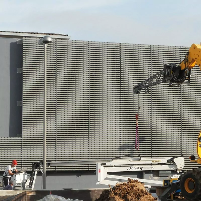 DeltaMax 3 DletaMax steel louvre for wall cladding 5