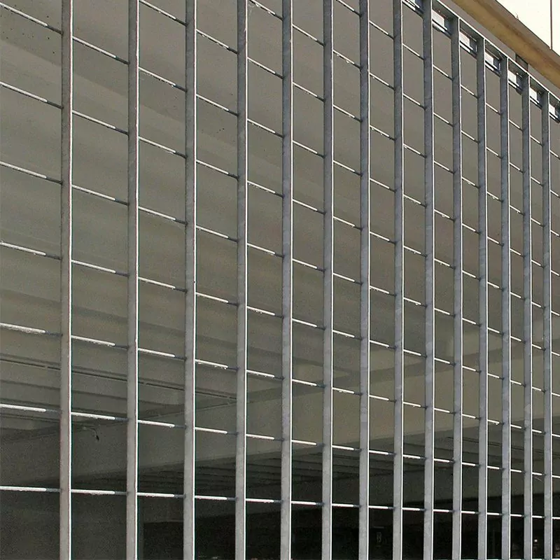 Piazza-132 16 Genoa grating fence plant trellis detail