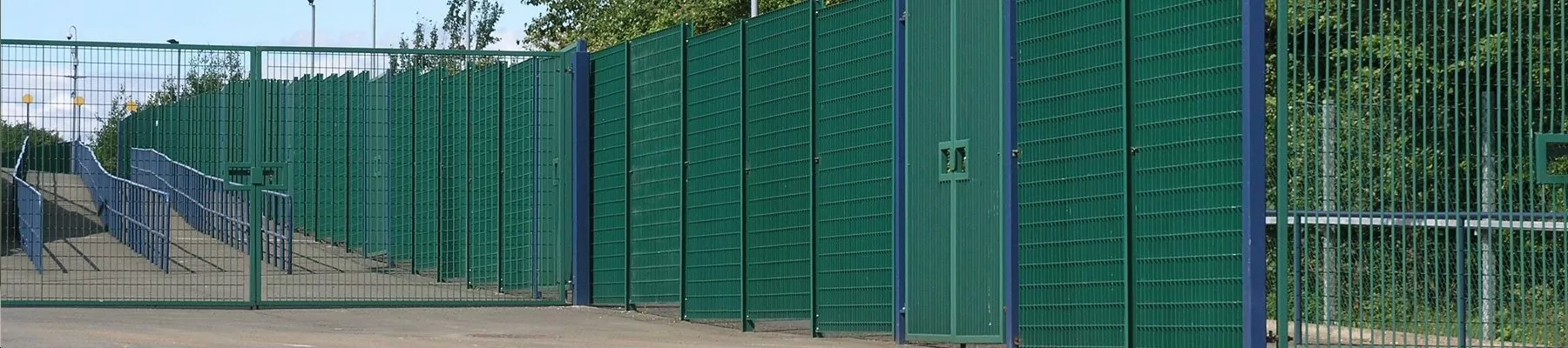 banner HS security fencing Hampden Park Stadium banner HS security fencing Hampden Park Stadium