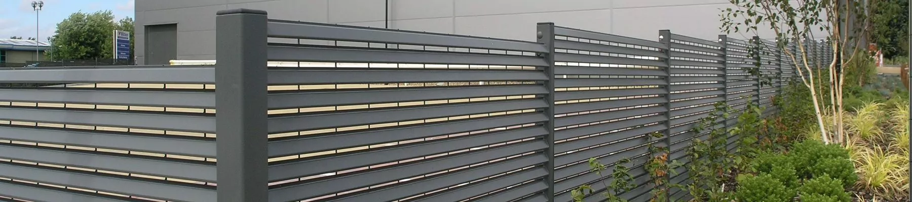 Banner Italia 80 steel louvre fence wheelie bin store Ashford 3 Banner Italia 80 steel louvre fence wheelie bin store Ashford 3