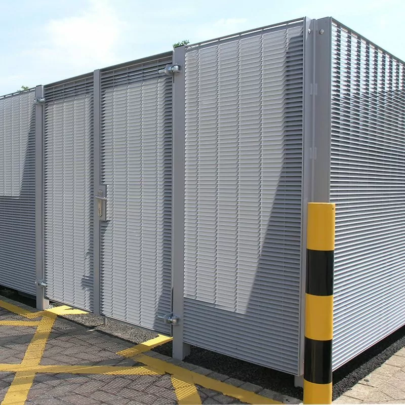 DeltaWing 100 bin store compound fencing Livingston 8