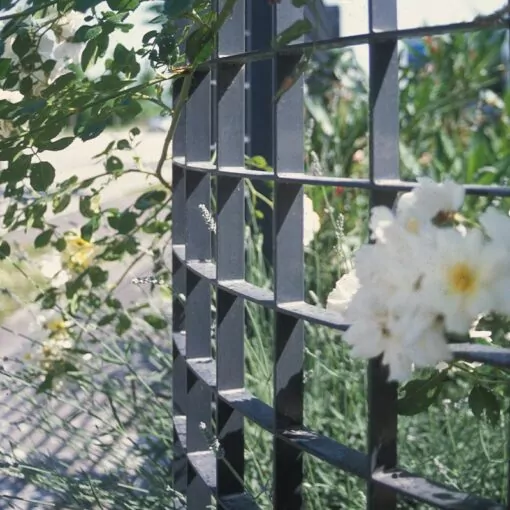 LF Garda pressure locked steel grating fence 6