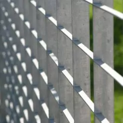 LF Garda pressure locked steel grating fence 8