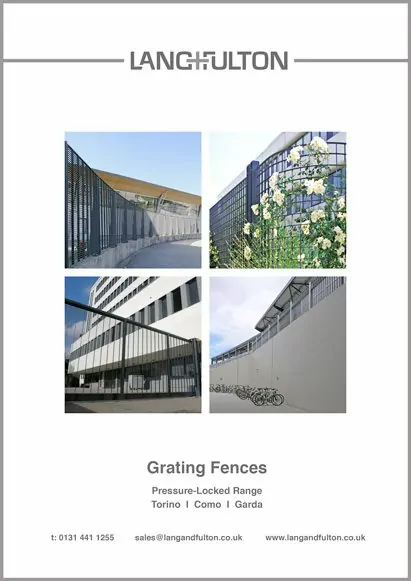 LF grating fences pressure locked products 1 - Lang and Fulton