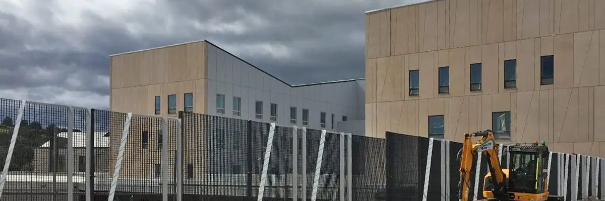 Palermo grating fence Dumfries Hospital 1 Palermo grating fence Dumfries Hospital 1