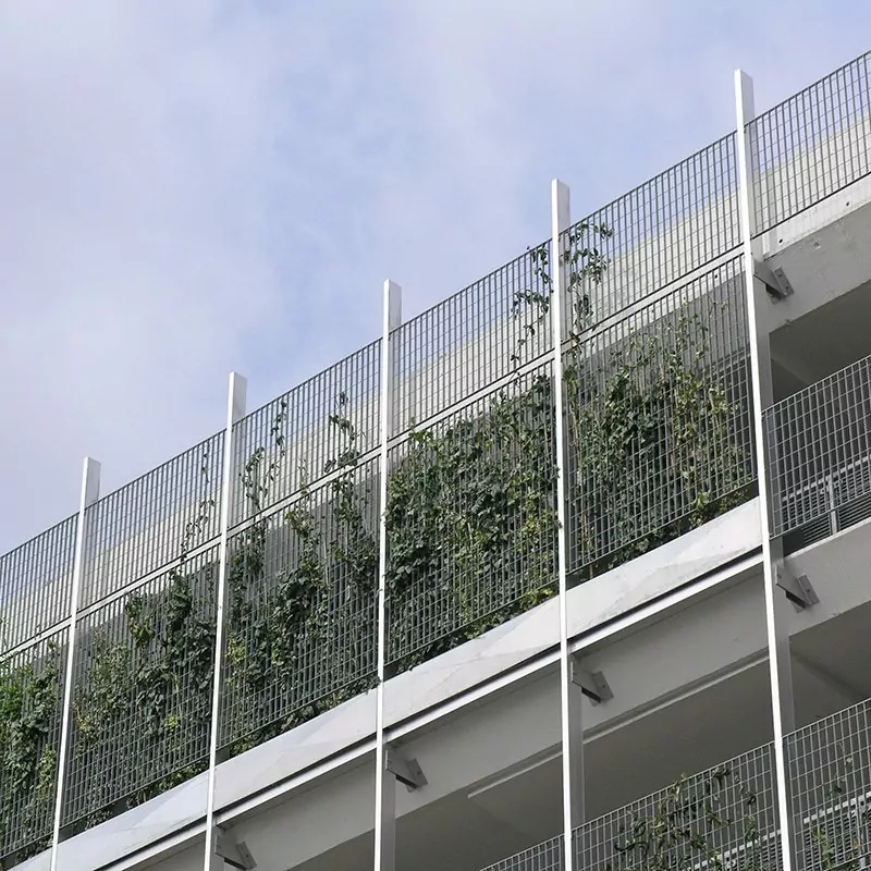Stereo-3 8 Stero 3 grating car park cladding green wall new covent garden 5