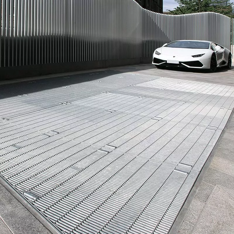 LangFulton pressure locked open mesh floor grating The Zig Zag Building 6
