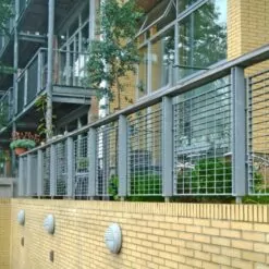 Micro 58 Micro 34 balcony balustrade Benyon Wharf 2