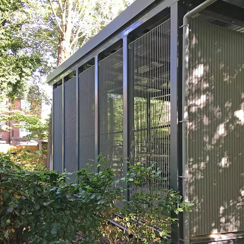 Bike Stores 15 secure cycle shelter Italia 80V 8