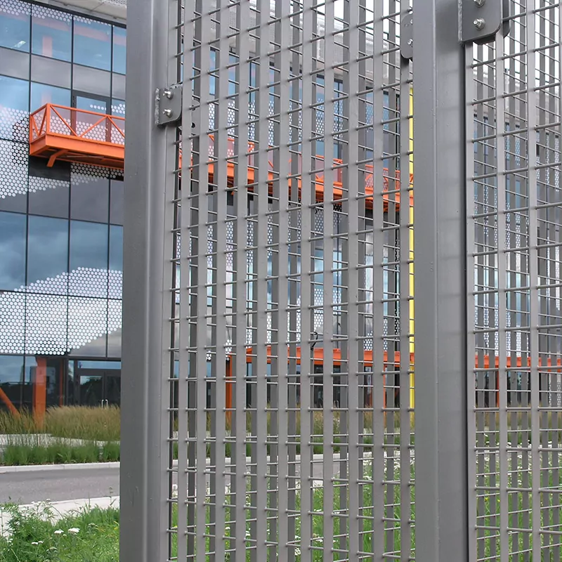 MUGA sports grating fence Gainsborough School Stratford 7
