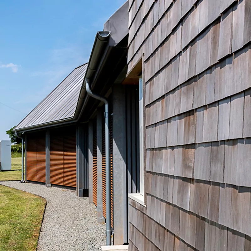 5 FG corten steel louvres